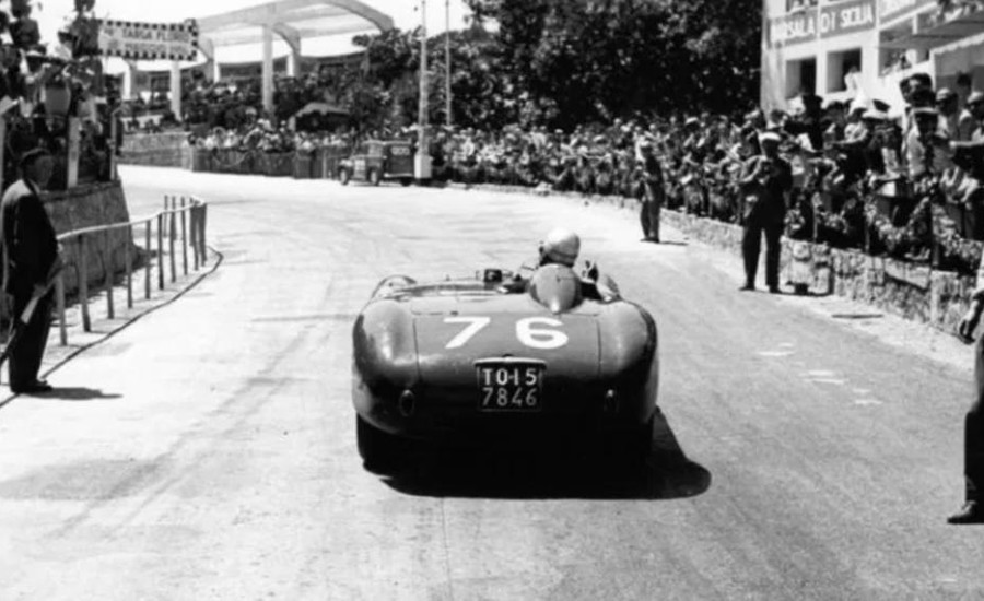 La Costa d'Oro - Immagine storica della Targa Florio