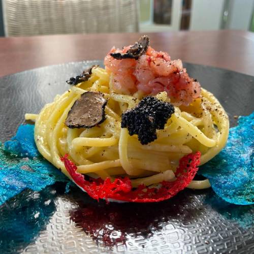 Spaghetti "Salinelle" dello chef Alessandro Violante
